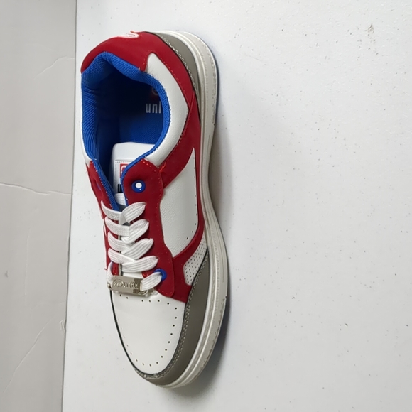 Ecko Unlimited Sneaker Men Size 8 White & Red Low Top Athletic Running Sneakers - Picture 4 of 8